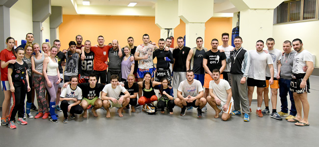 sparing night muay thai kik boks beograd